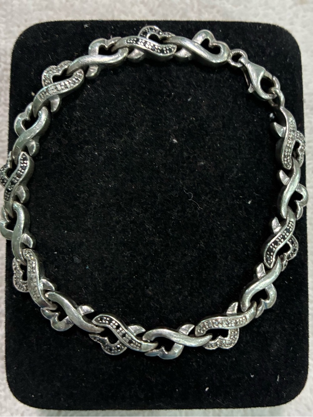 Vintage Sterling Silver Women’s Tennis Bracelet